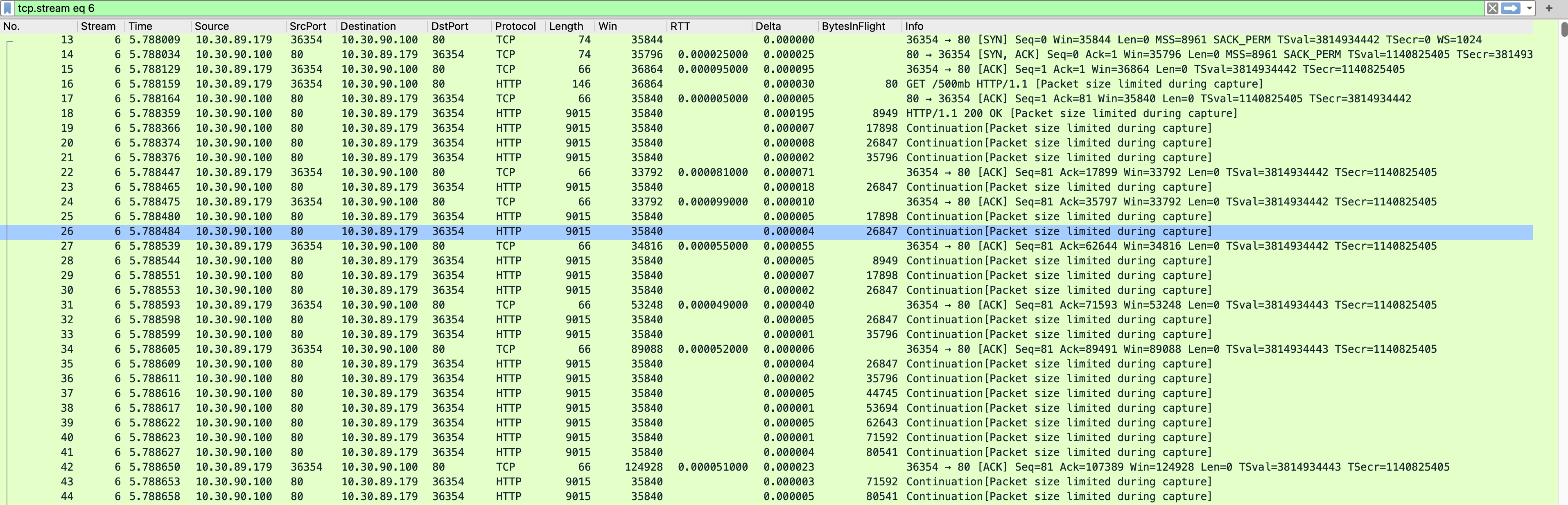 图2、wireshark 扩展列