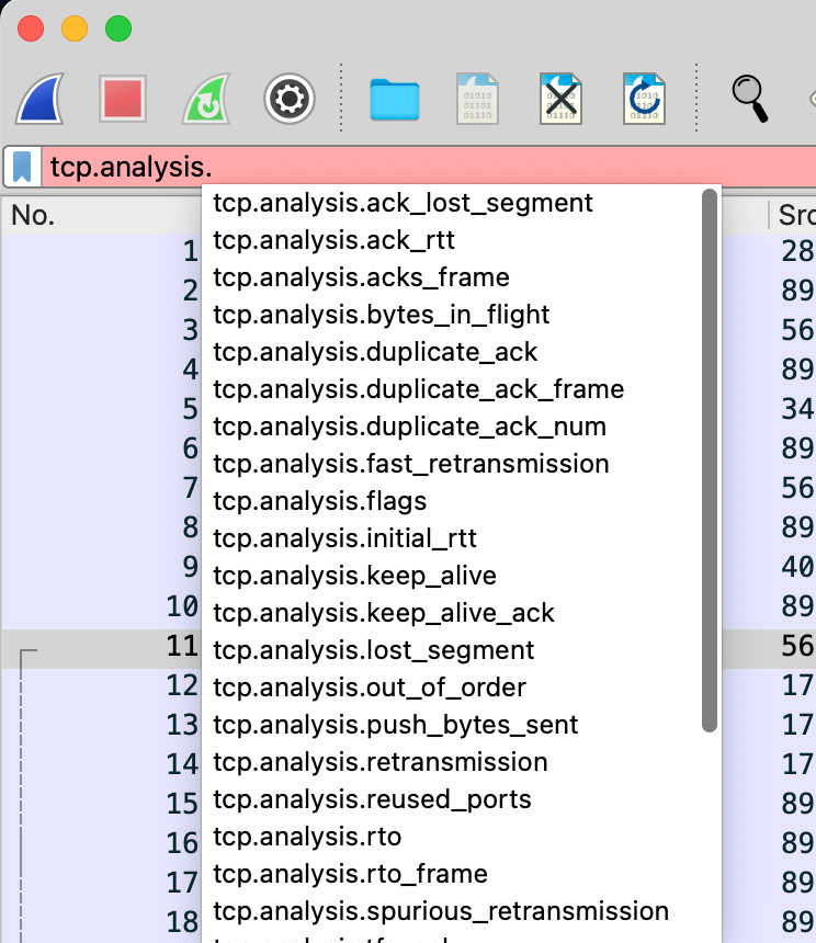 图9、wireshark 分析能力